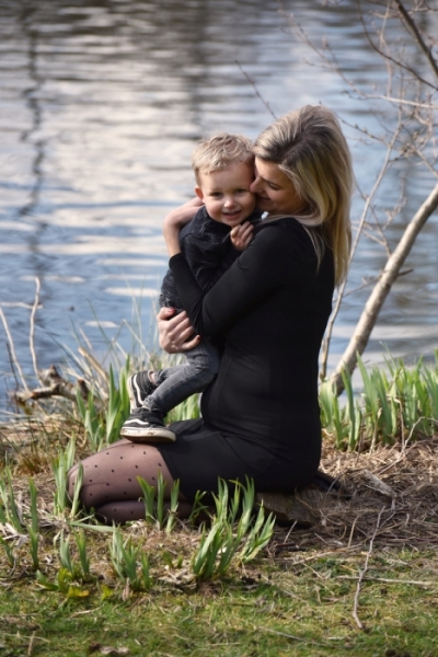 Zwangerschapsshoot met eerder kindje