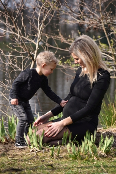 Zwangerschapsshoot met eerder kindje