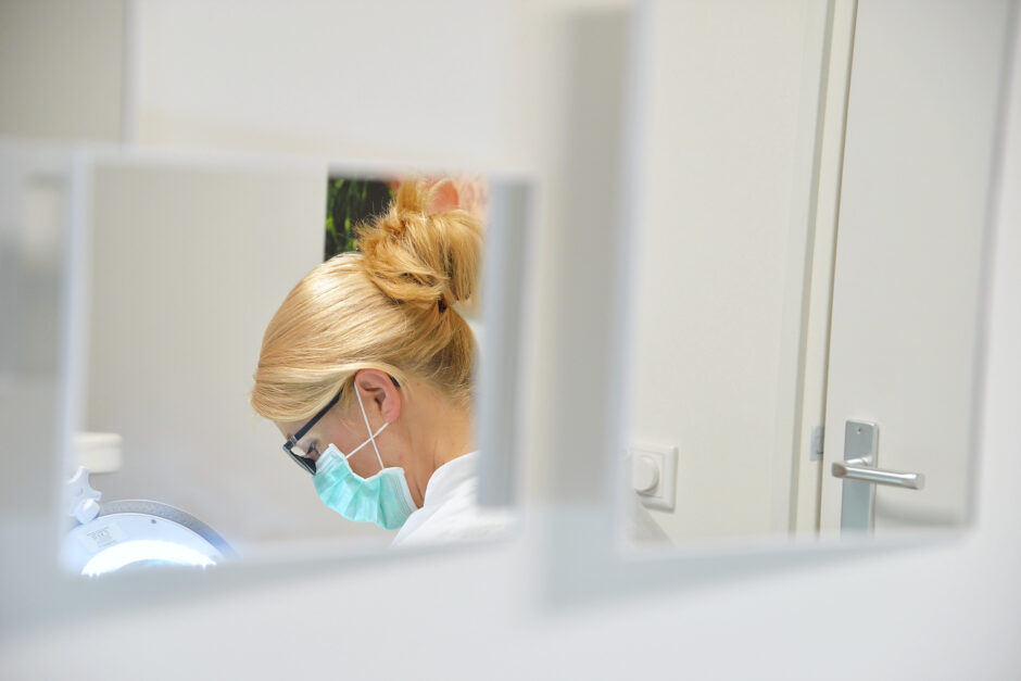 Detailfoto van een pedicurepraktijk uit Herten bij Roermond door fotograaf werkzaam in Limburg.