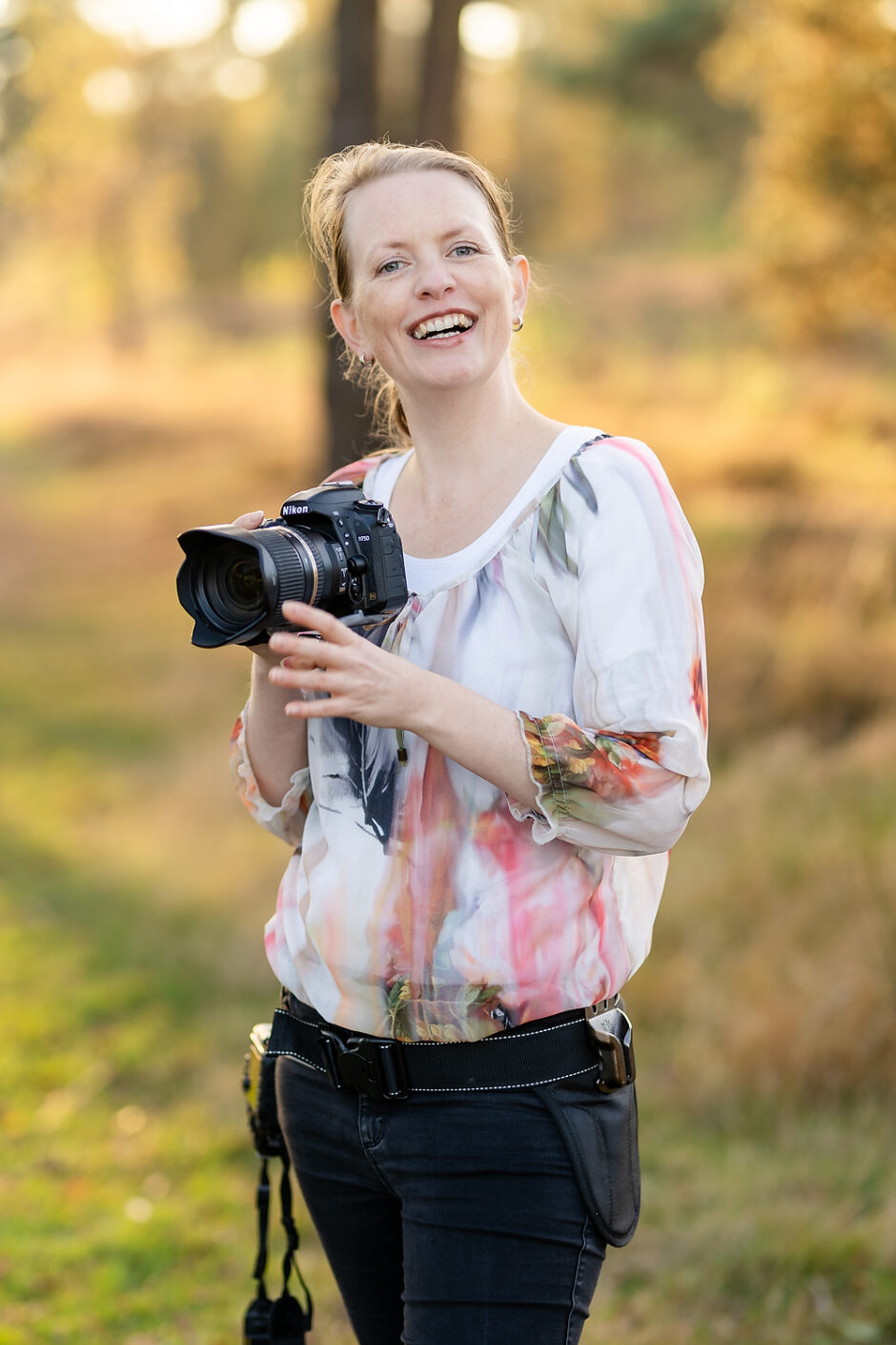 portret van fotograaf uit Roermond, bij een fotoshoot in Limburg.